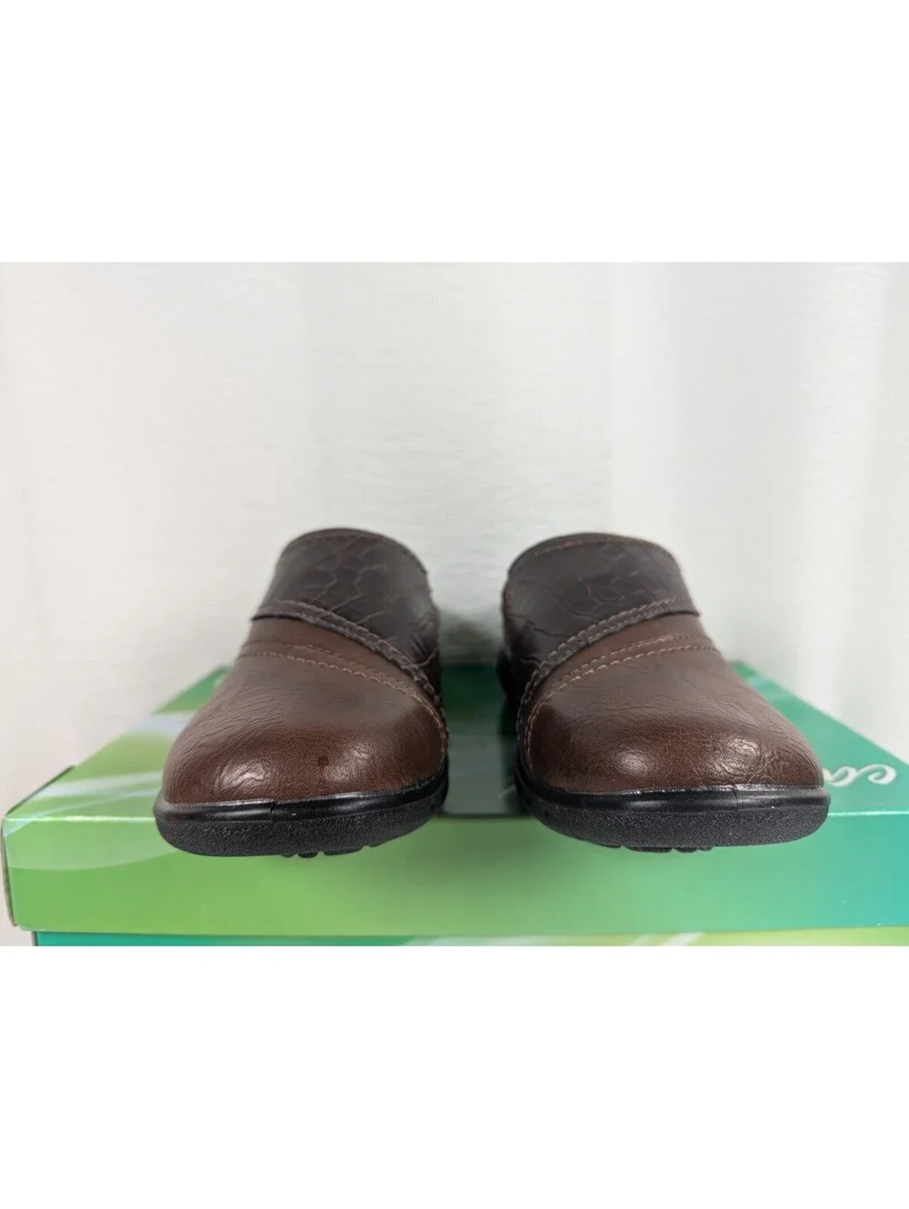 Easy Street - Women's - Parley - Mule Tan/Brown Croco - Size: 5M